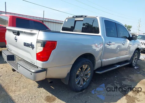 2019 Nissan Titan Sv из США, поврежденный, VIN 1N6AA1E6XKN522349